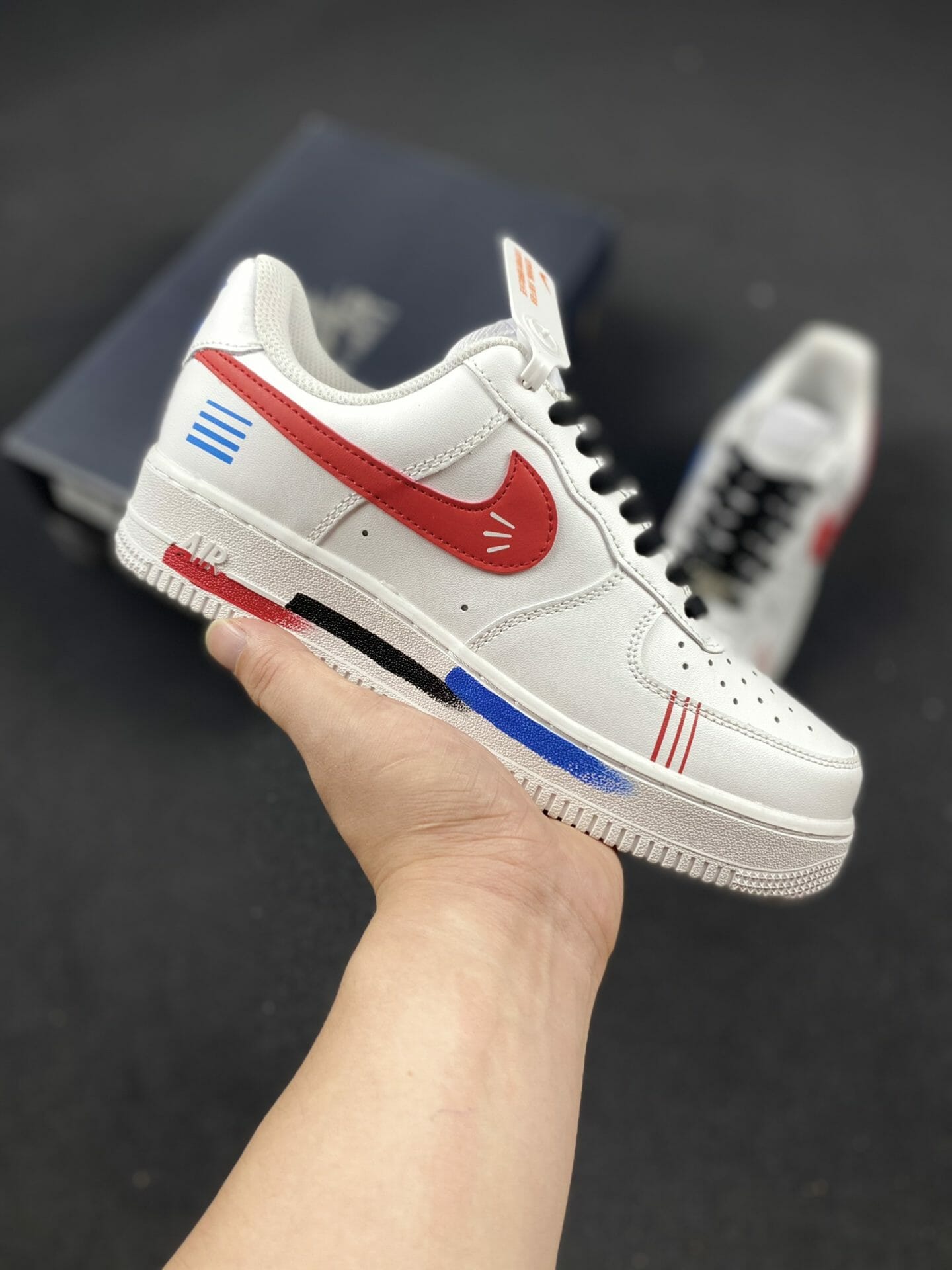 Air Force 1 Red White Blue