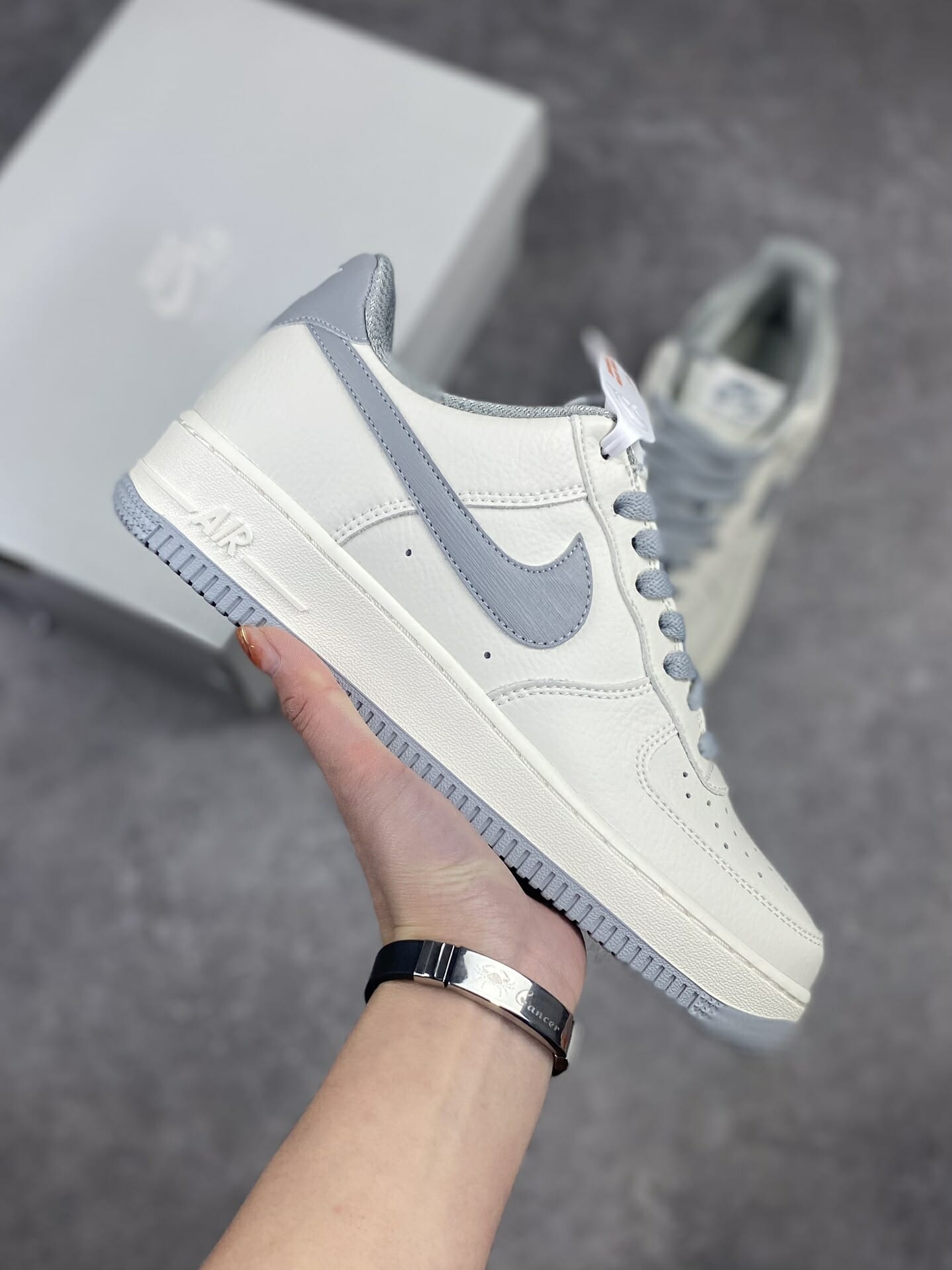 Air Force 1 Rice Silver Grey