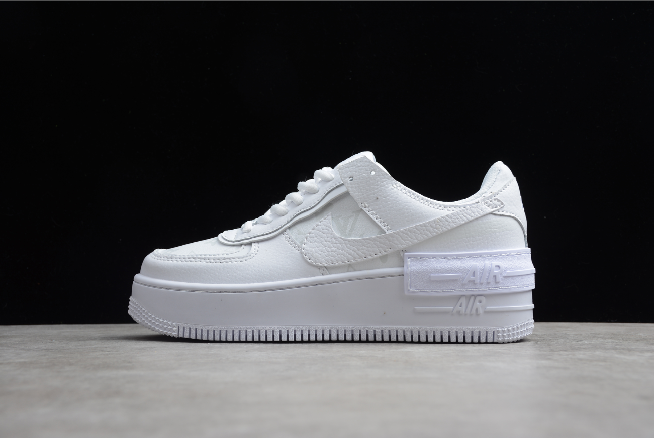 Air Force 1 Shadow 'Triple White'