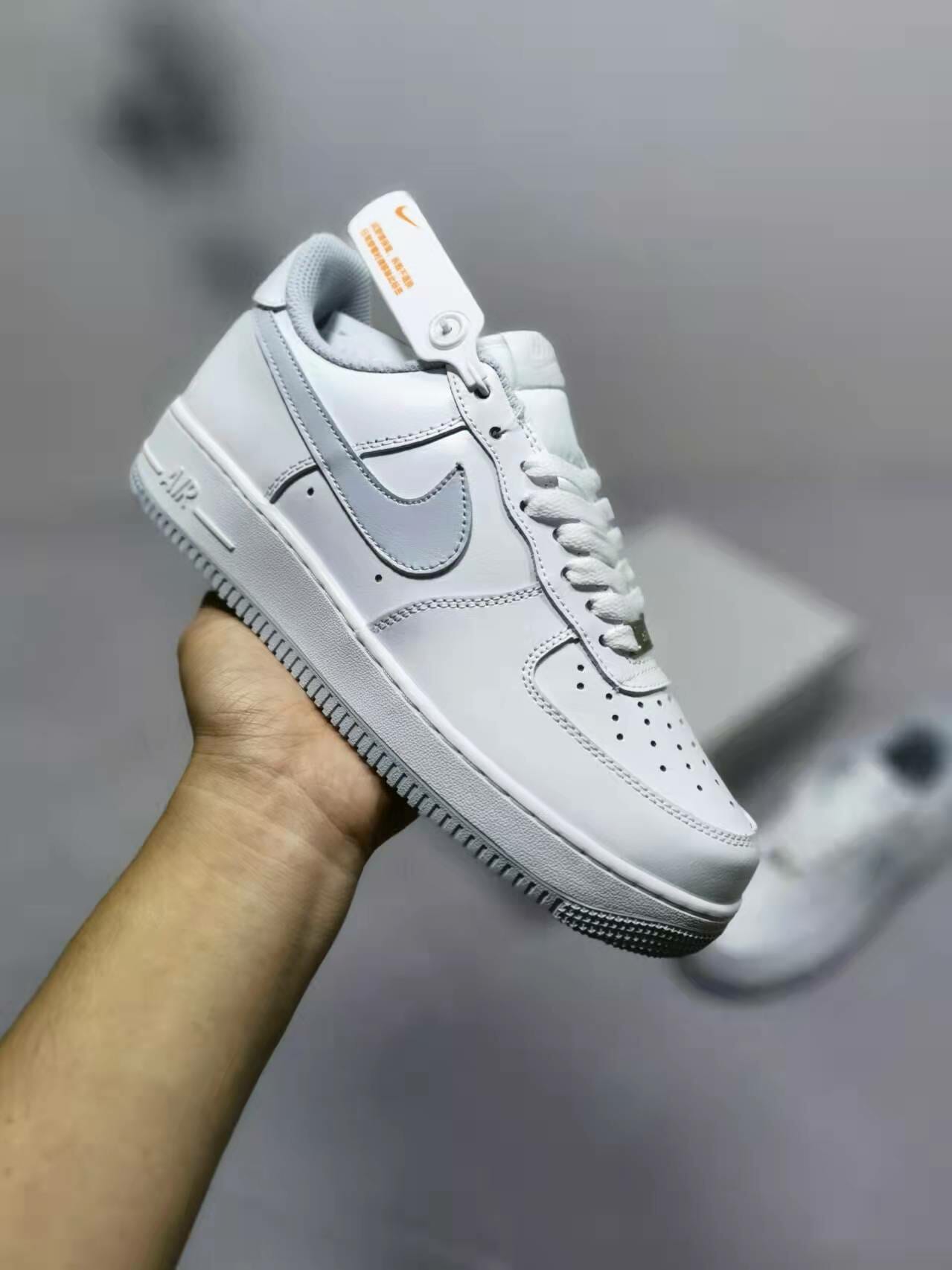 Air Force 1 White And Gray