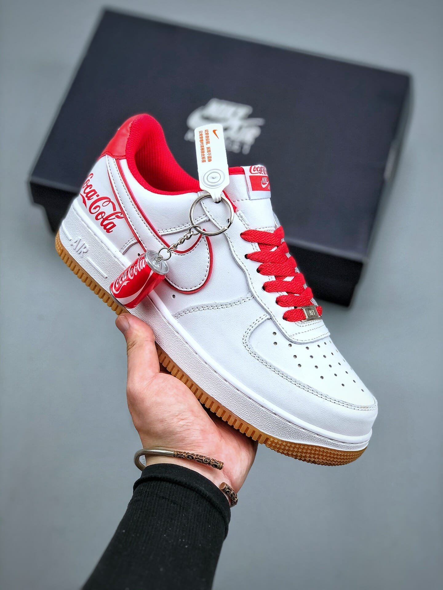 Air Force 1 White Red Cola Cola