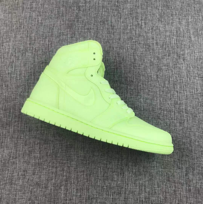 Air Jordan 1 High Top Fluorescent Green