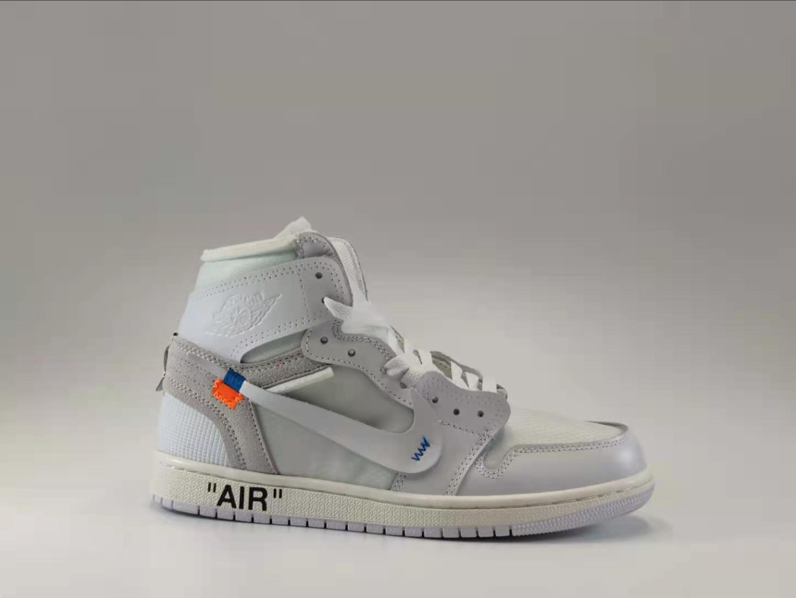 Air Jordan 1 Joint Name All White