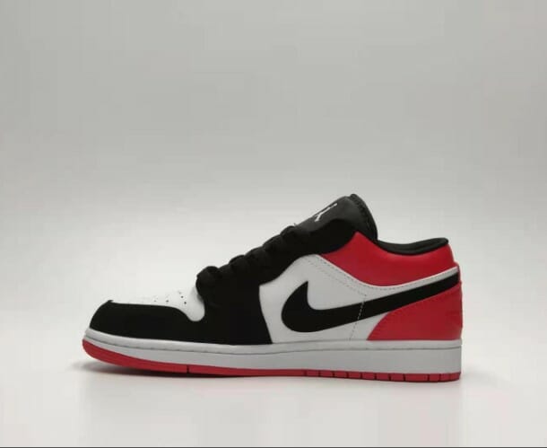 Air Jordan 1 Leather Red Black