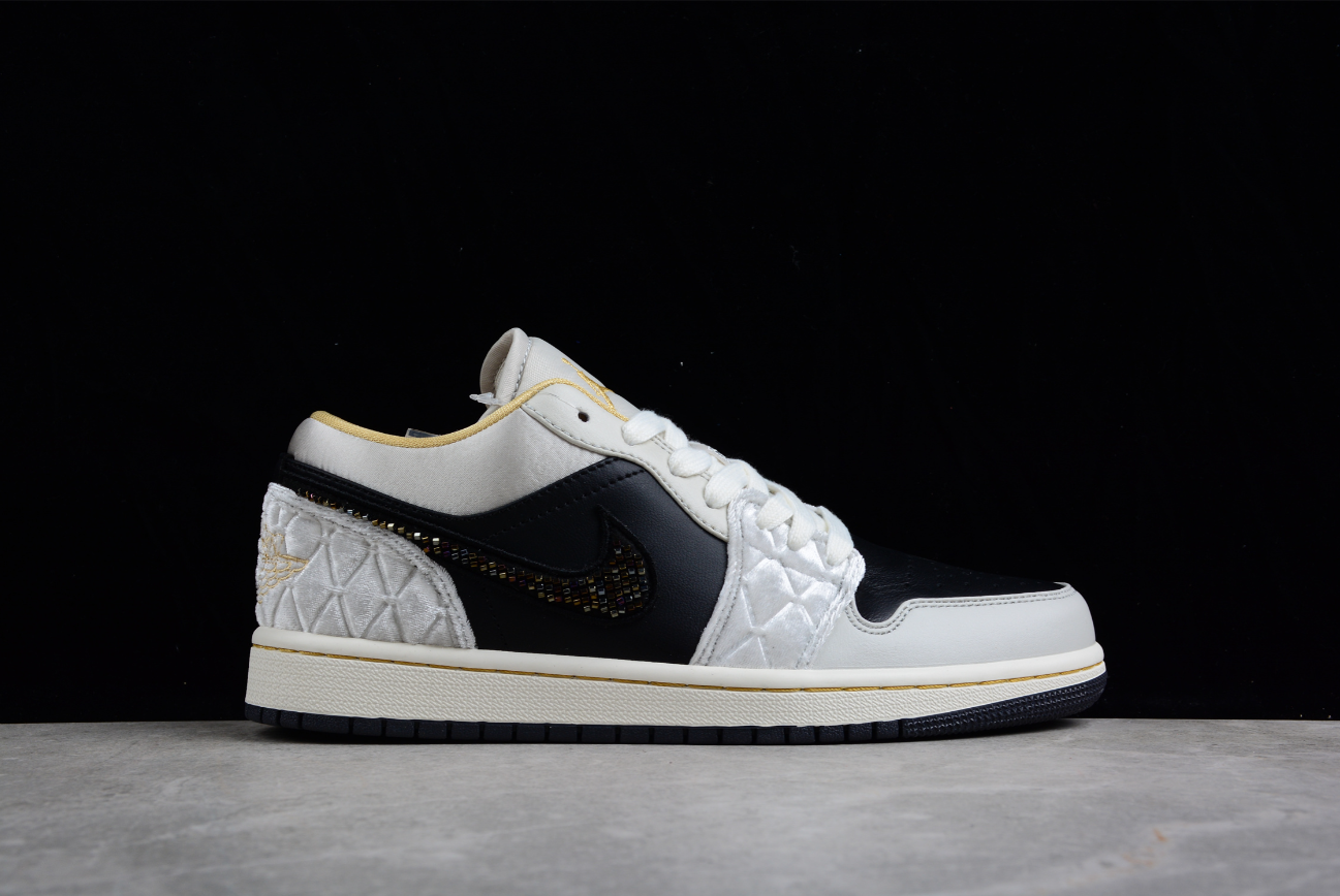 Air Jordan 1 Low 'Beaded Swoosh'