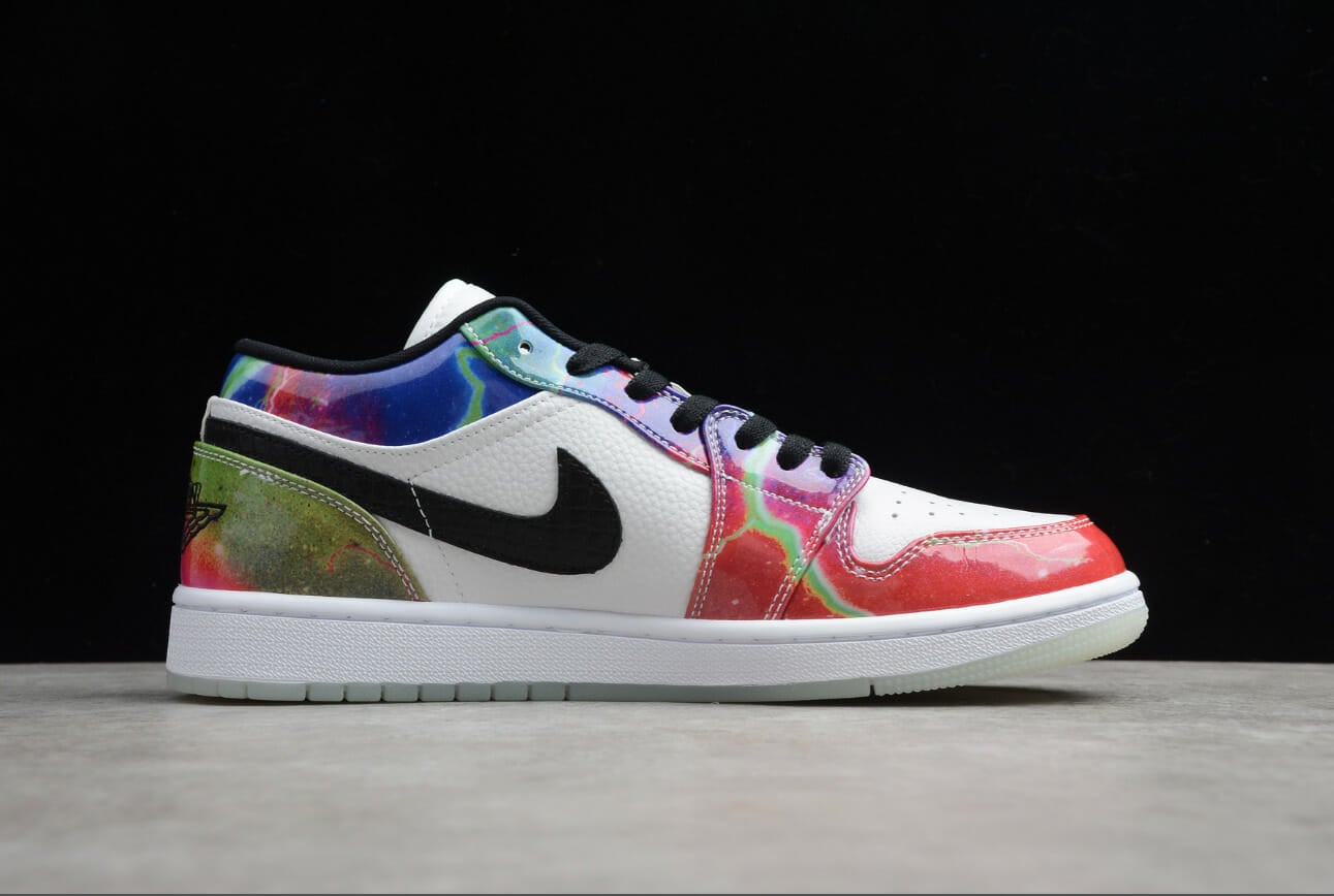 Air Jordan 1 Low Galaxy Colorful Interstellar