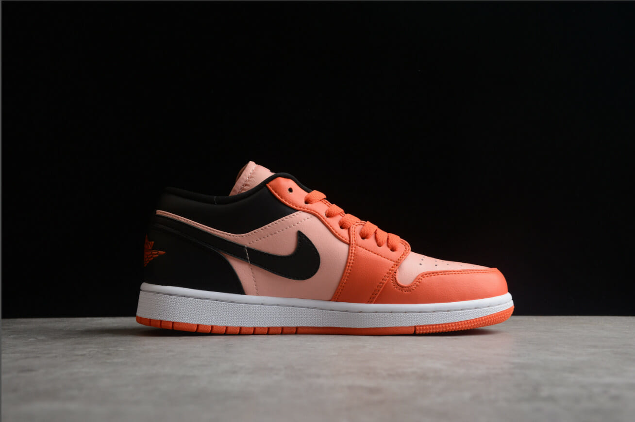 Air Jordan 1 Low Orange Black