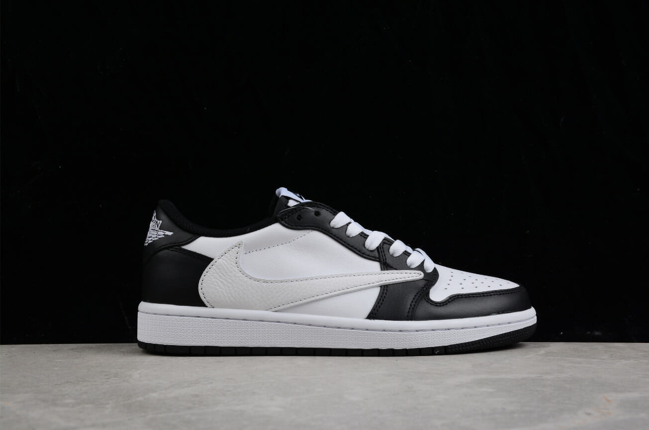 Air Jordan 1 Low State Barb Black and White