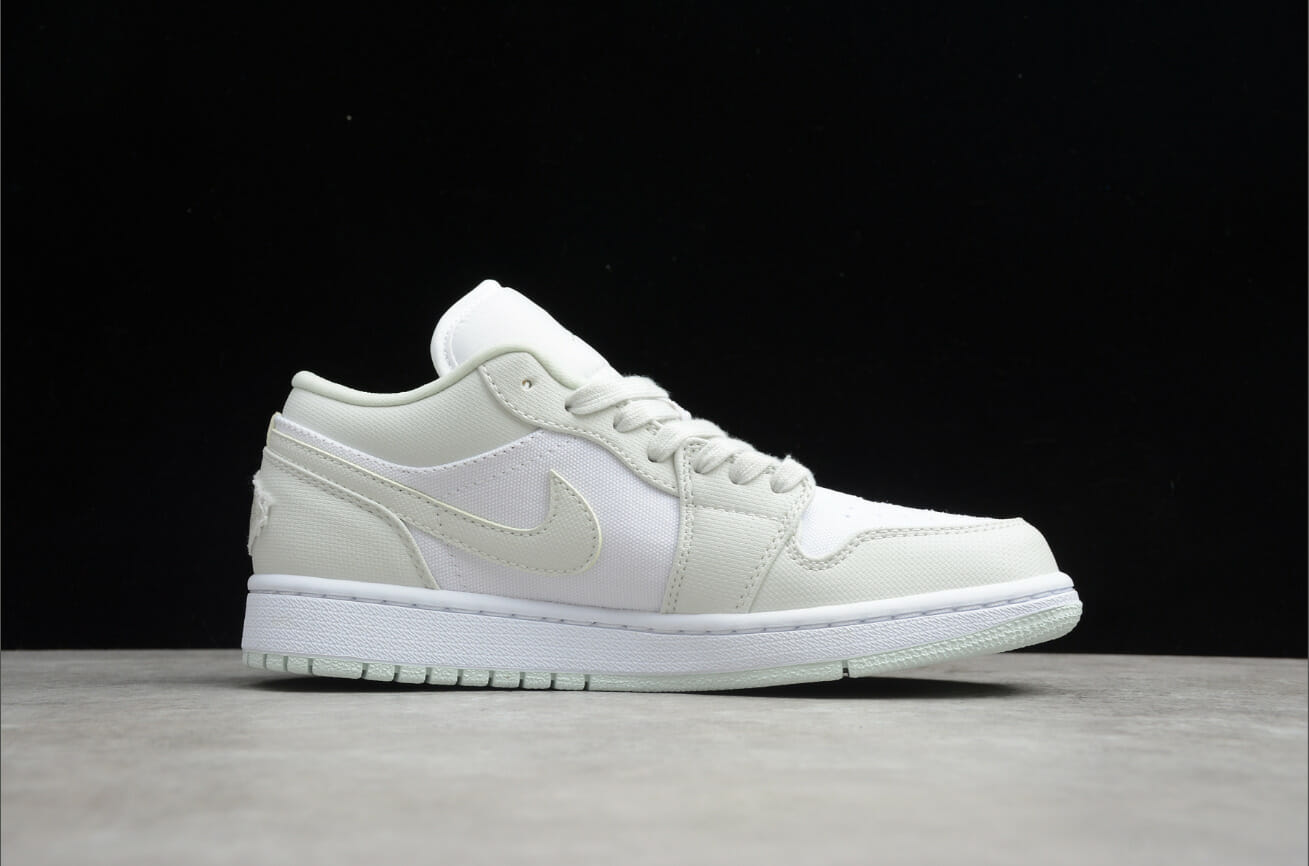 Air Jordan 1 Low Top Spruce Beige