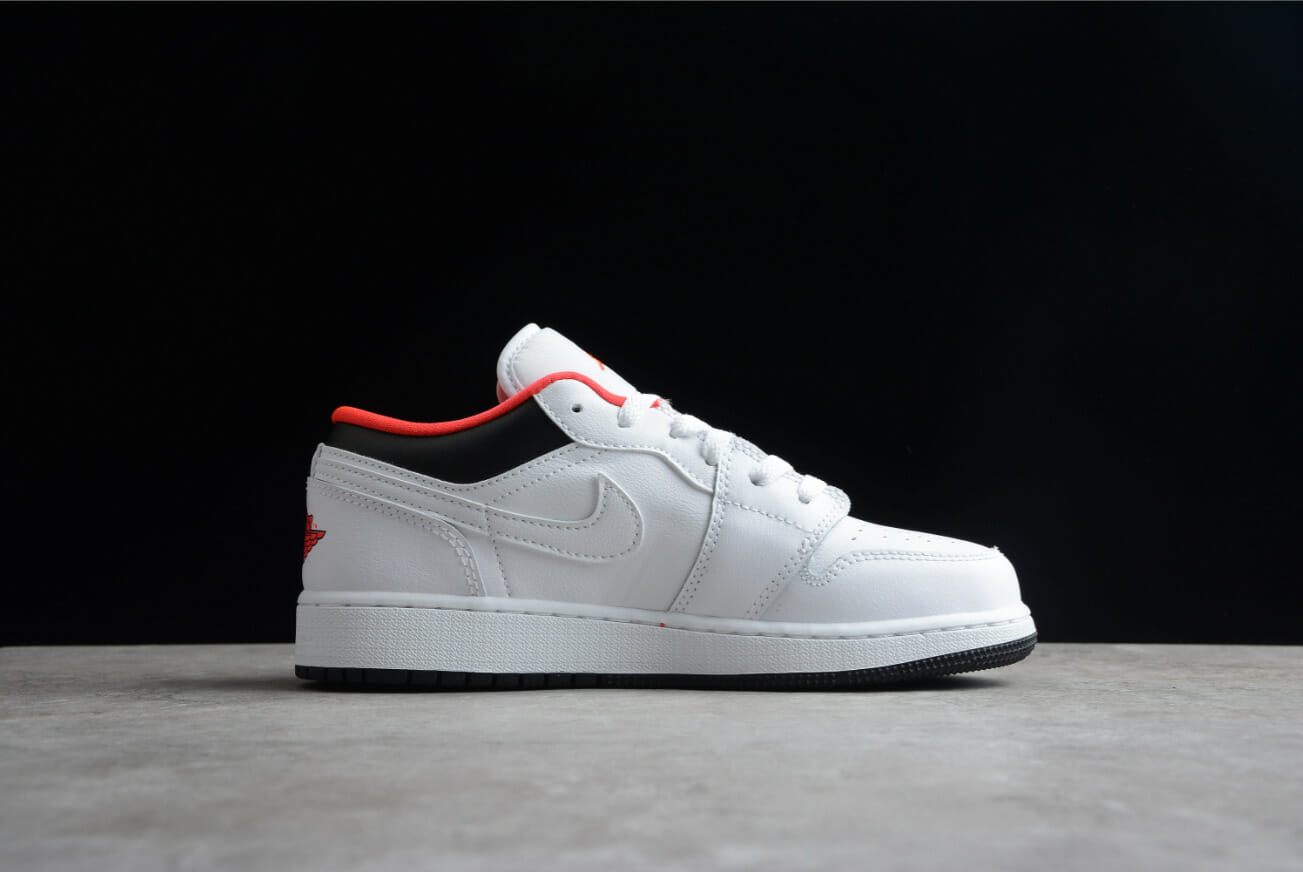 Air Jordan 1 Low Top White Red