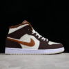 Air Jordan 1 Mid Beige Brown