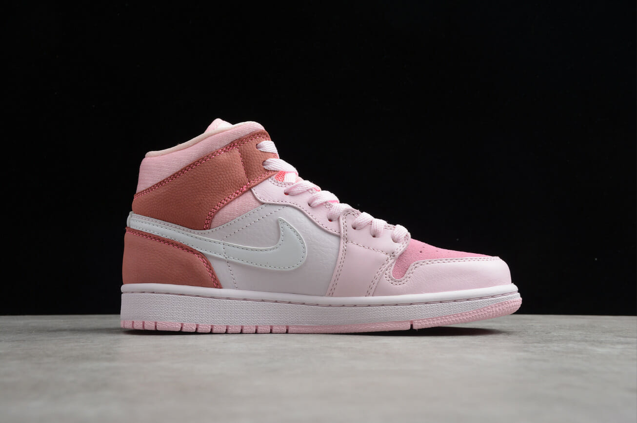 Air Jordan 1 Mid Cherry Blossom Powder