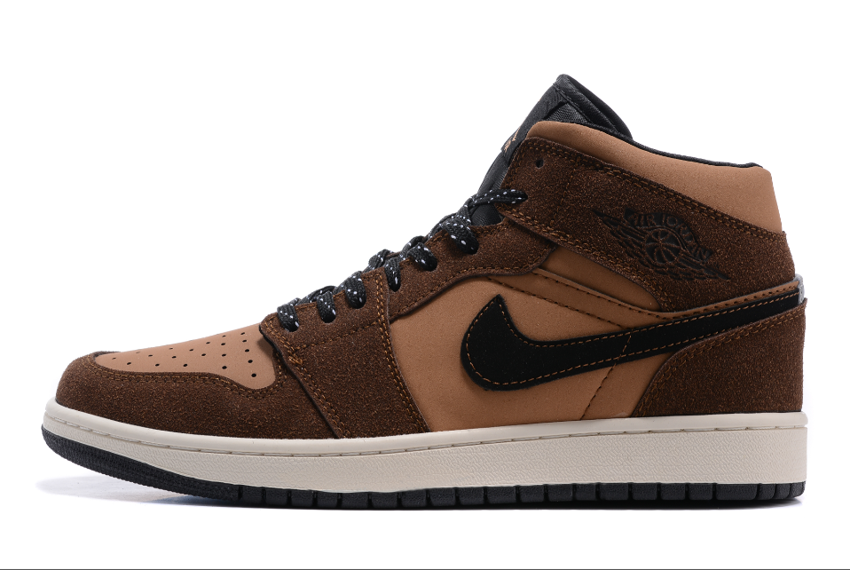 Air Jordan 1 Mid Dark Chocolate