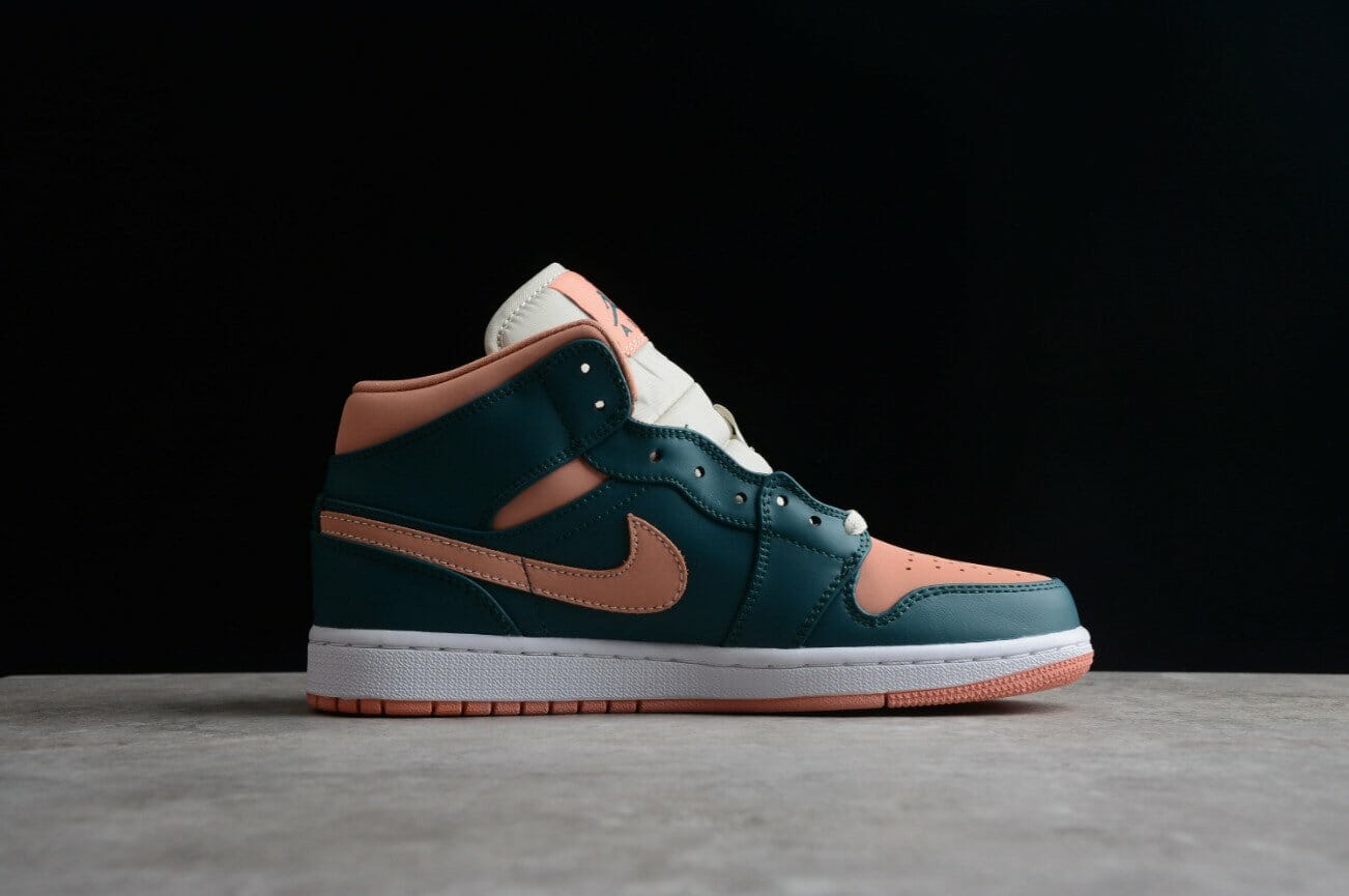 Air Jordan 1 Mid Dark Teal Green