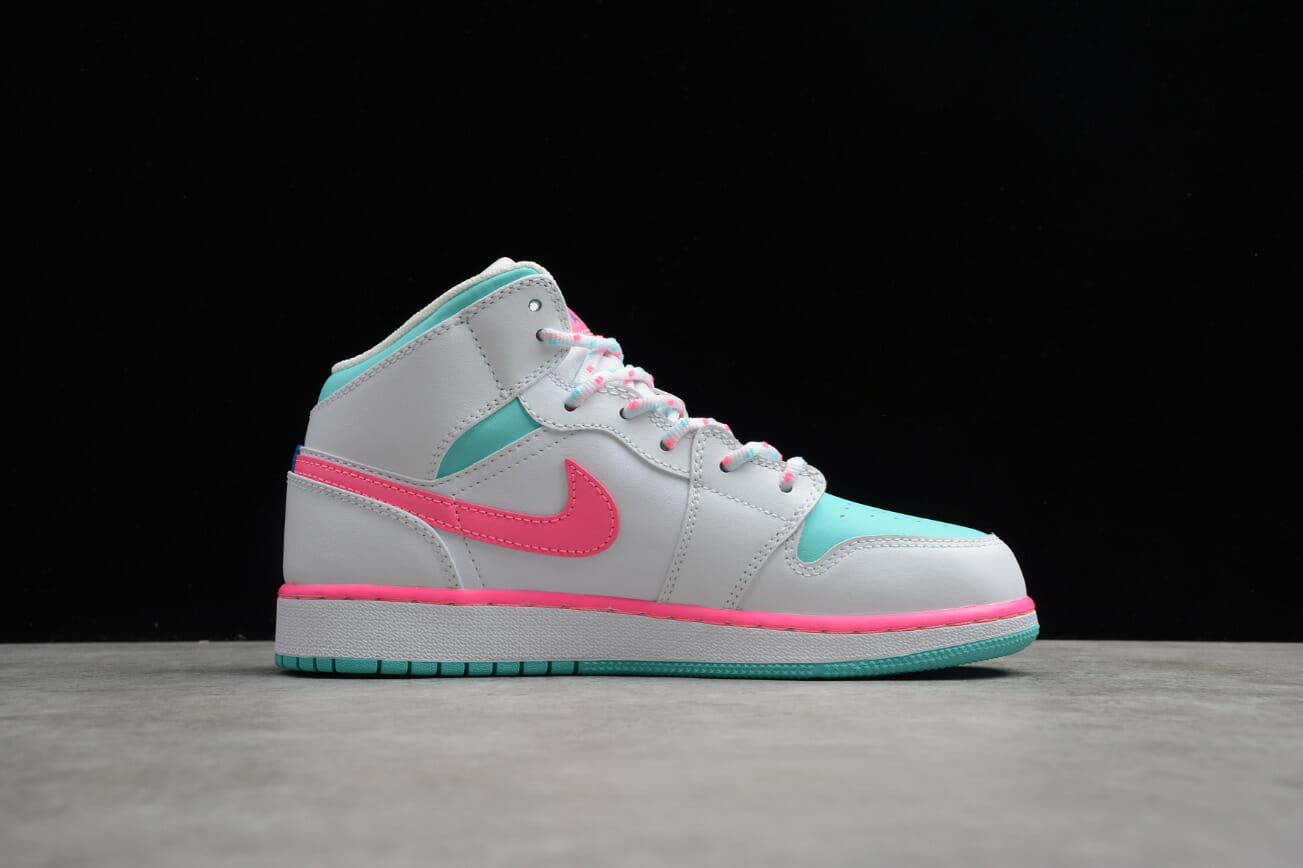 Air Jordan 1 Mid Digital Pink
