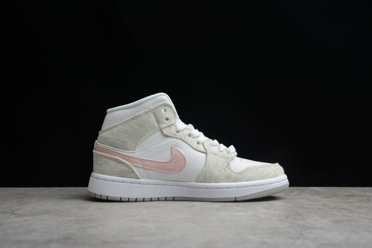 Air Jordan 1 Mid GS Light Iron Ore