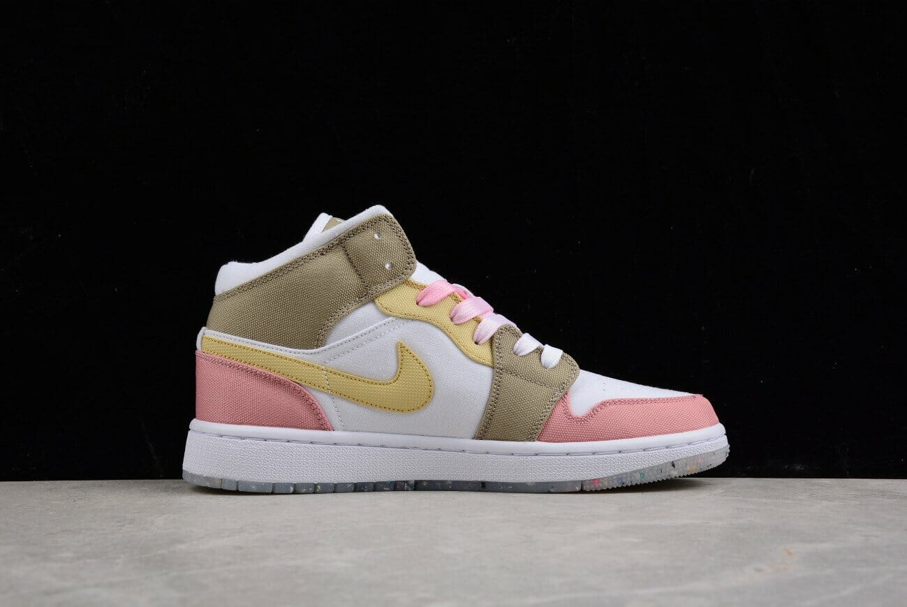 Air Jordan 1 Mid GS Vinvid Green