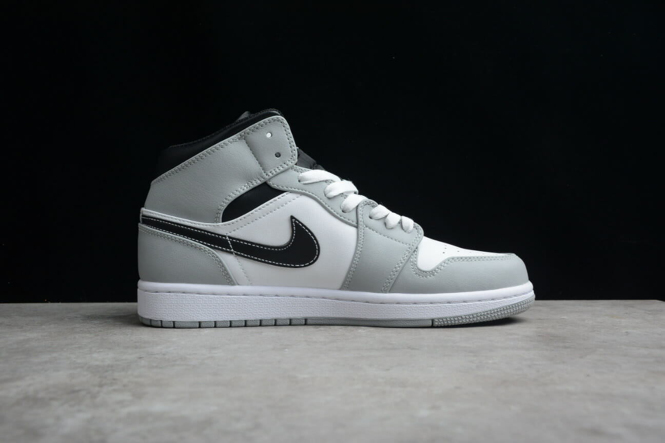 Air Jordan 1 Mid Light Smoke Grey Anthracite