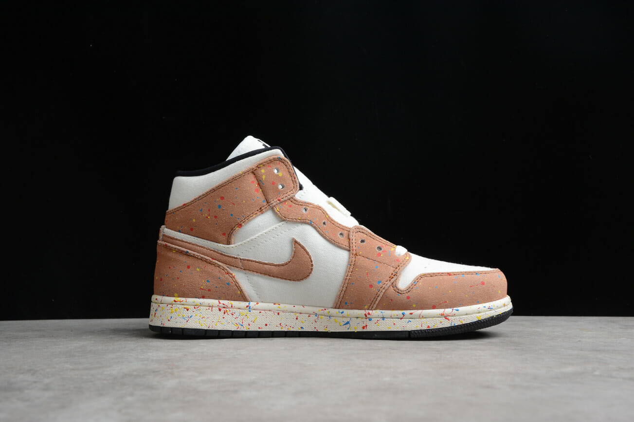 Air Jordan 1 Mid SE Brushstroke
