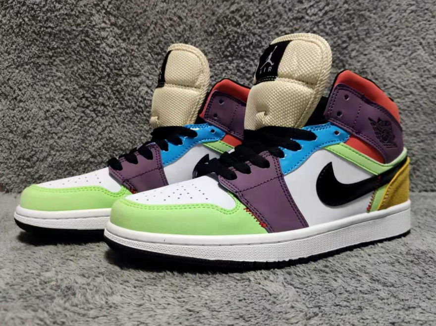 Air Jordan 1 Mid SE Multicolor
