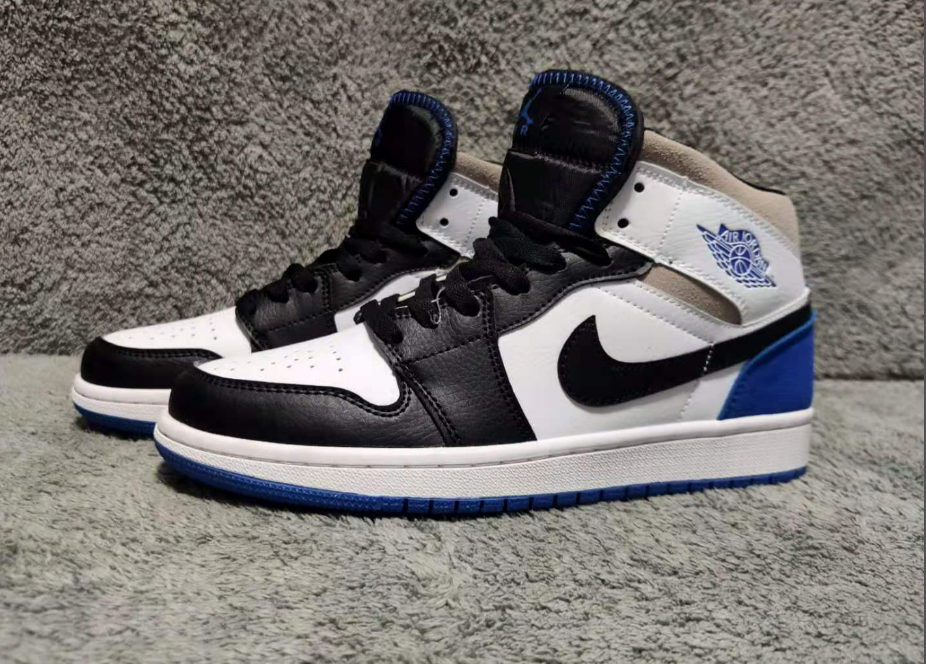 Air Jordan 1 Mid SE 'Royal Black Toe'