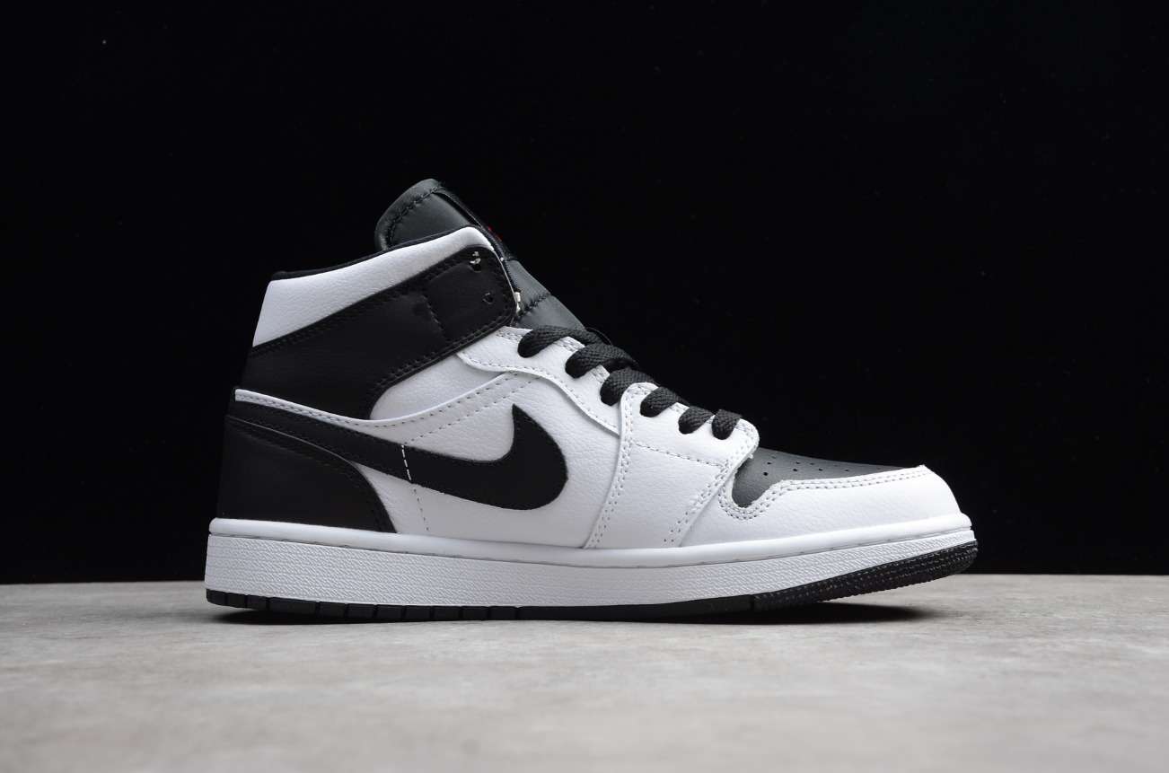 Air Jordan 1 Mid SE White Black