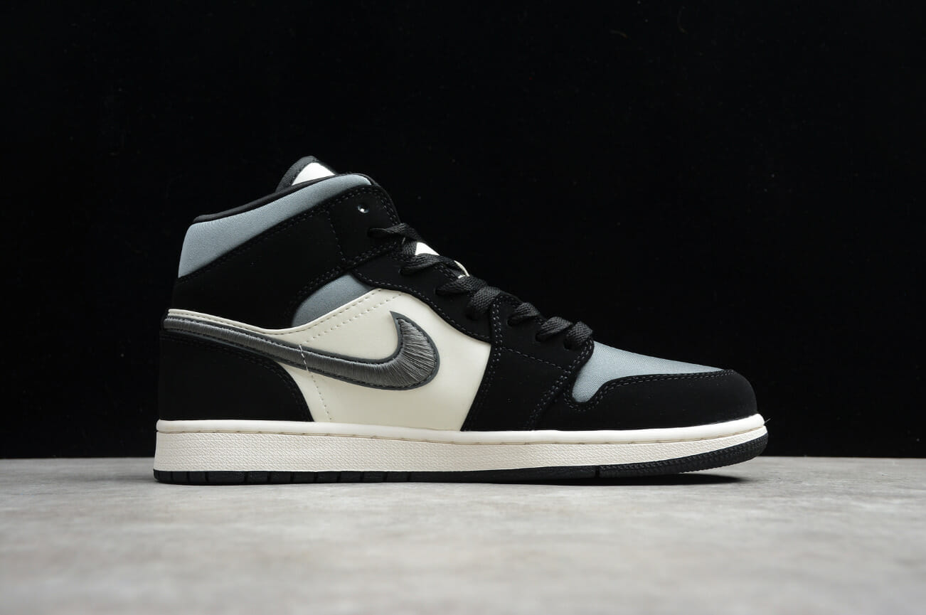 Air Jordan 1 Mid Satin Grey