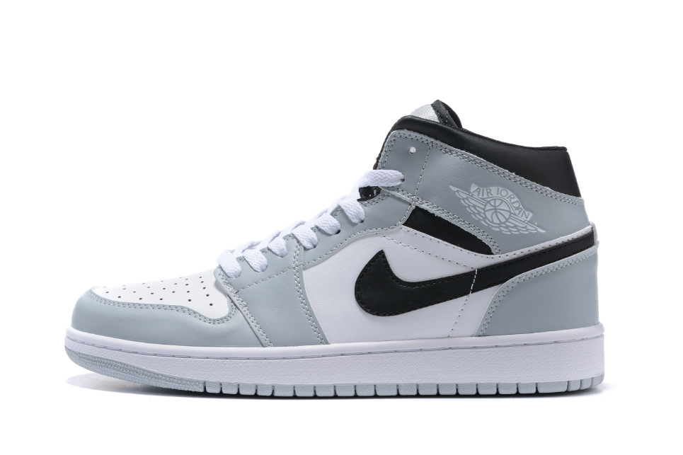 Air Jordan 1 Mid Smoke Grey White Anthracite