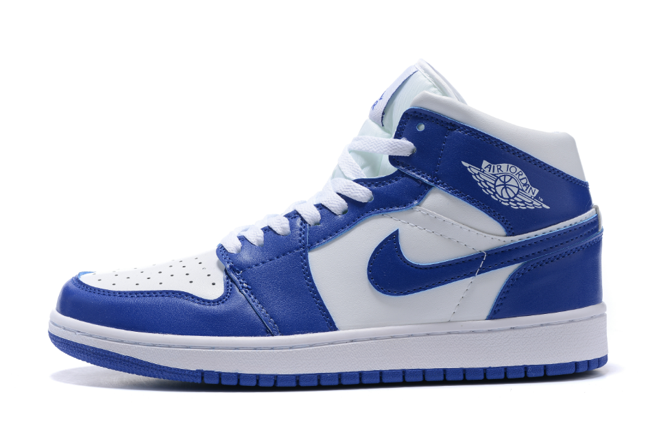 Air Jordan 1 Mid Storm Blue Kentucky