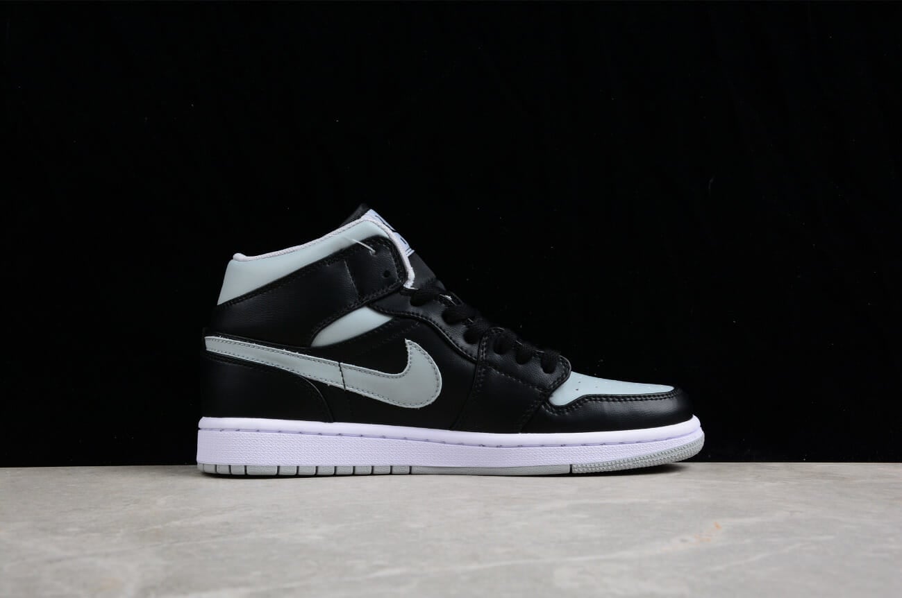 Air Jordan 1 Mid WMNS Black Grey