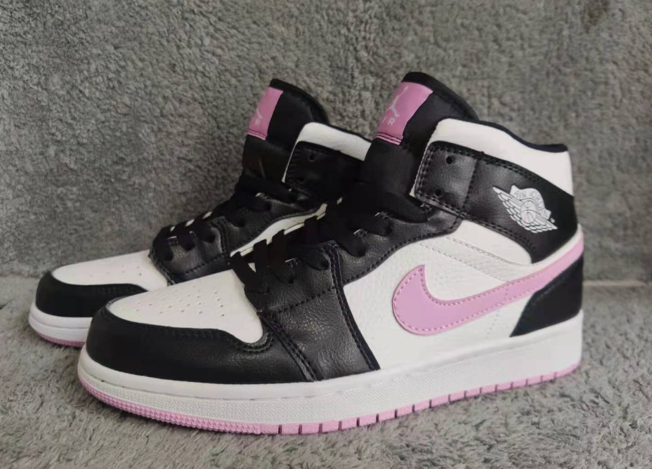 Air Jordan 1 Mid White Light Arctic Pink