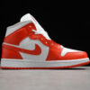 Air Jordan 1 Mid White Orange