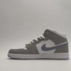 Air Jordan 1 Mid White Wolf Grey Blue