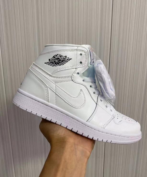 Air Jordan 1 Mid White Wolf Grey