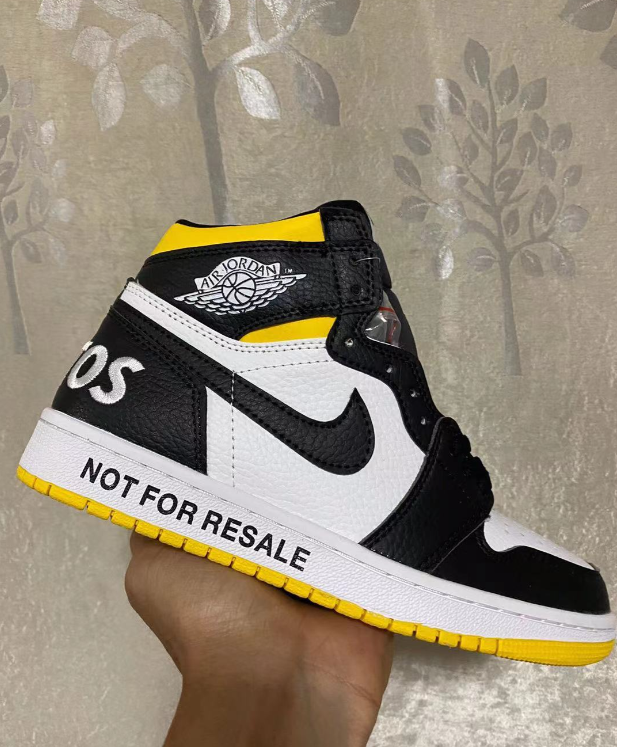 Air Jordan 1 Not For Resale Yellow