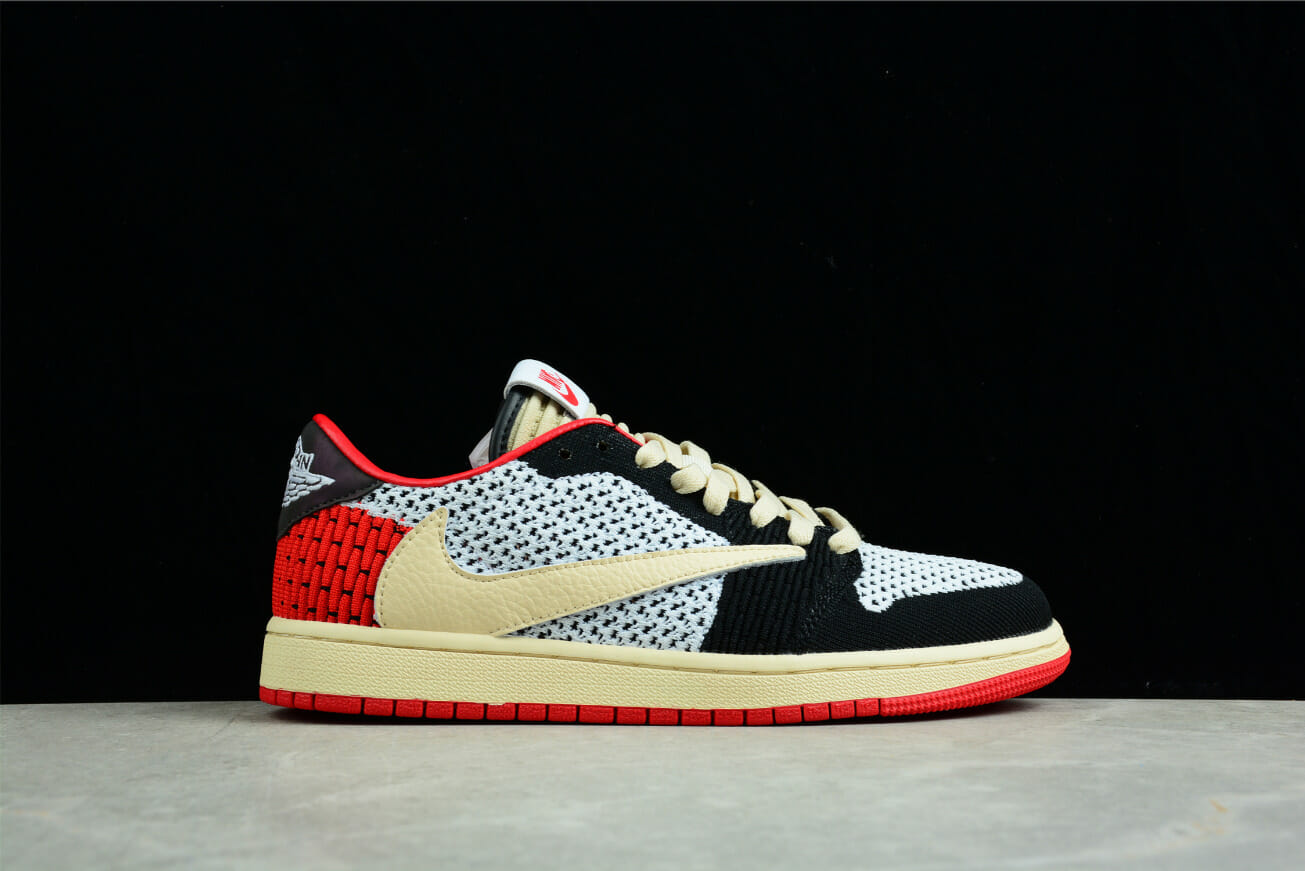 Air Jordan 1 Retro Low Flyknit Red