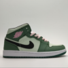 Air Jordan 1 White And Green Powder