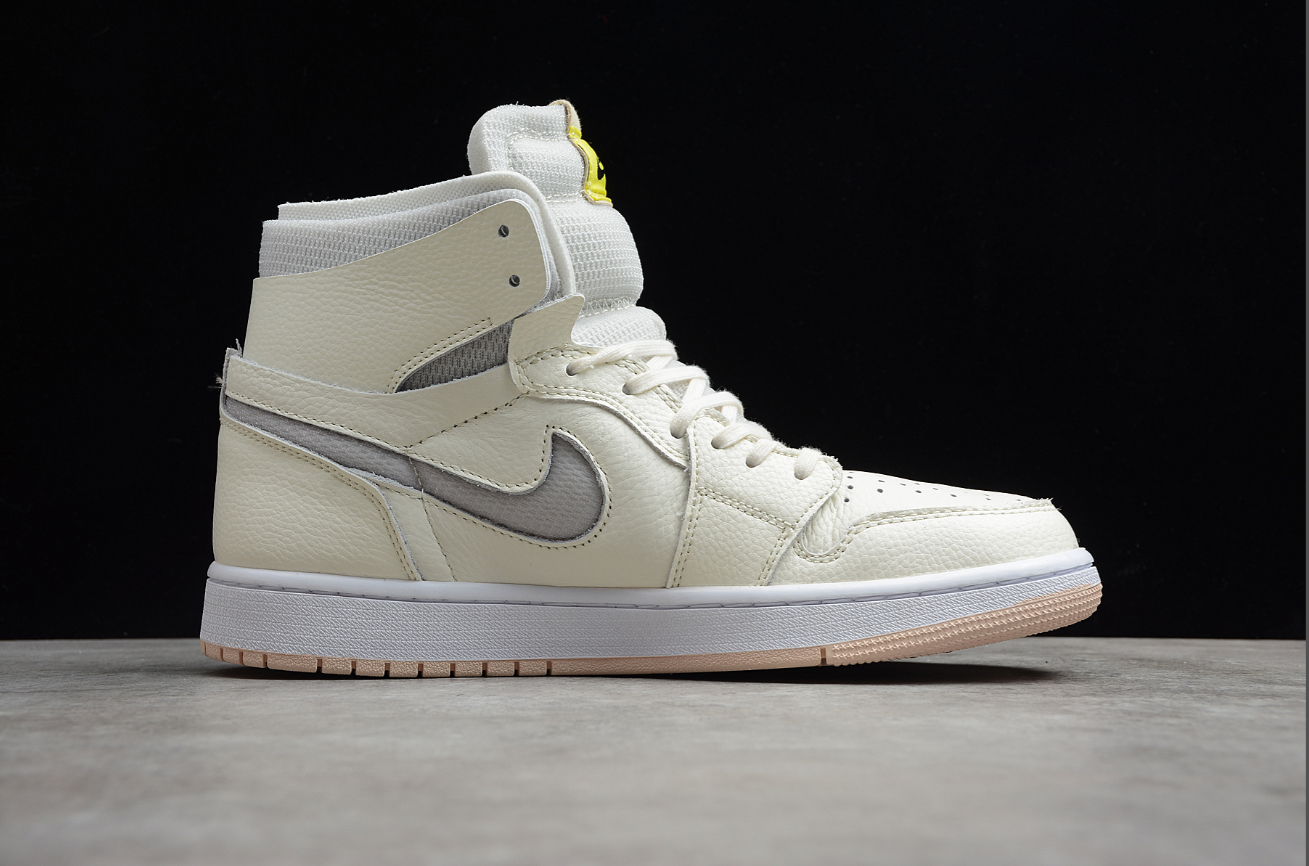 Air Jordan 1 Zoom Air CMFT White Sail Pearl White