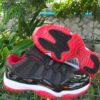 Air Jordan 11 Low Black And Red