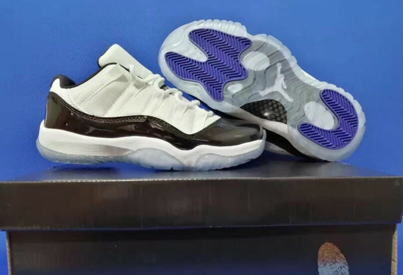 Air Jordan 11 Low White And Black