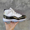 Air Jordan 11 White Black Gold