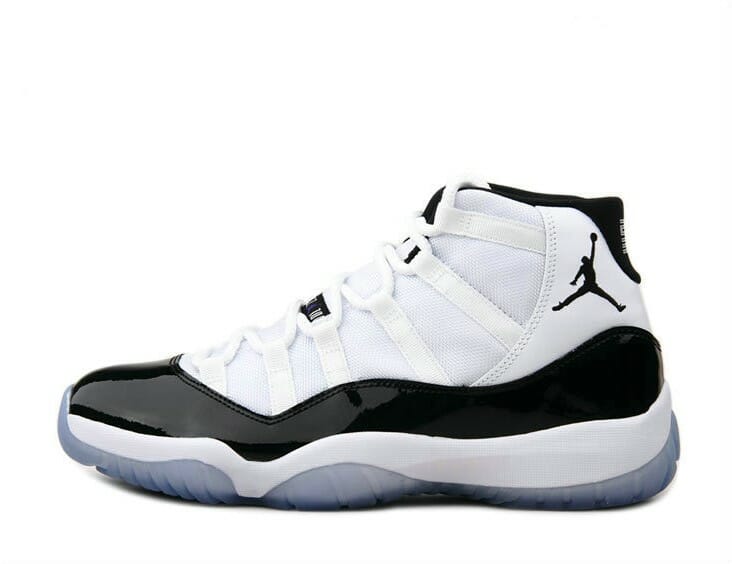 Air Jordan 11 White Black