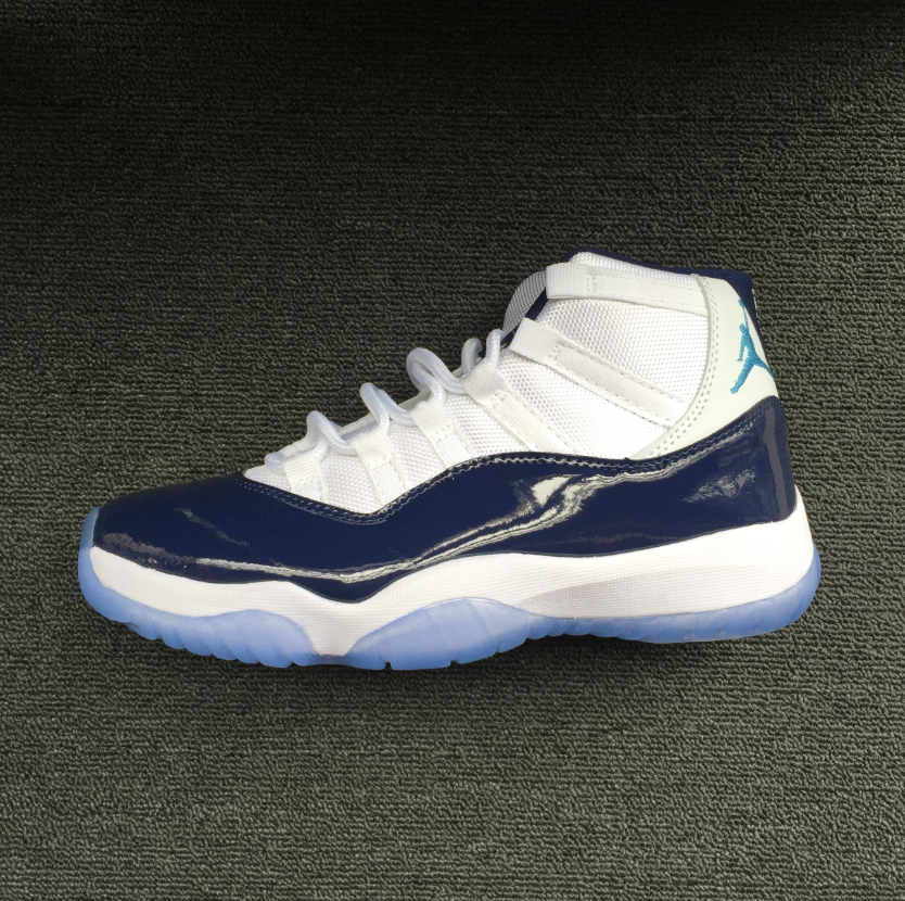 Air Jordan 11 White Blue