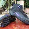 Air Jordan 12 Black Purple