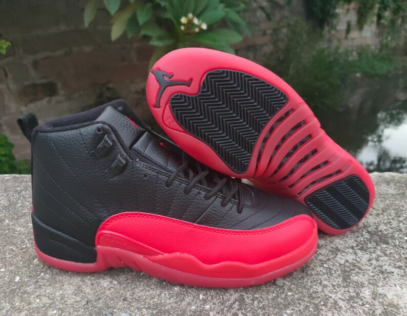 Air Jordan 12 Red And Black
