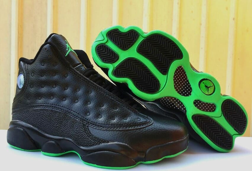 Air Jordan 13 Black Green