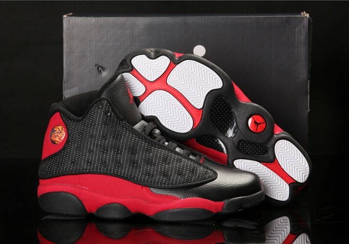 Air Jordan 13 Black Red Mesh