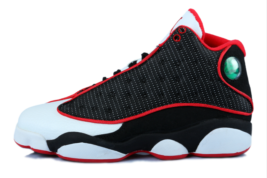 Air Jordan 13 Black White Red