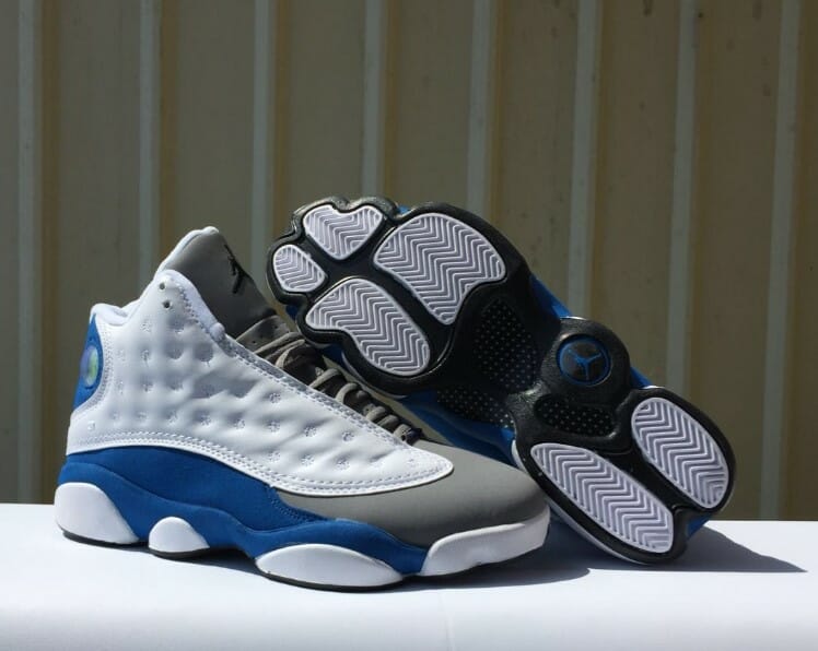 Air Jordan 13 Gray And White Moon Orchid