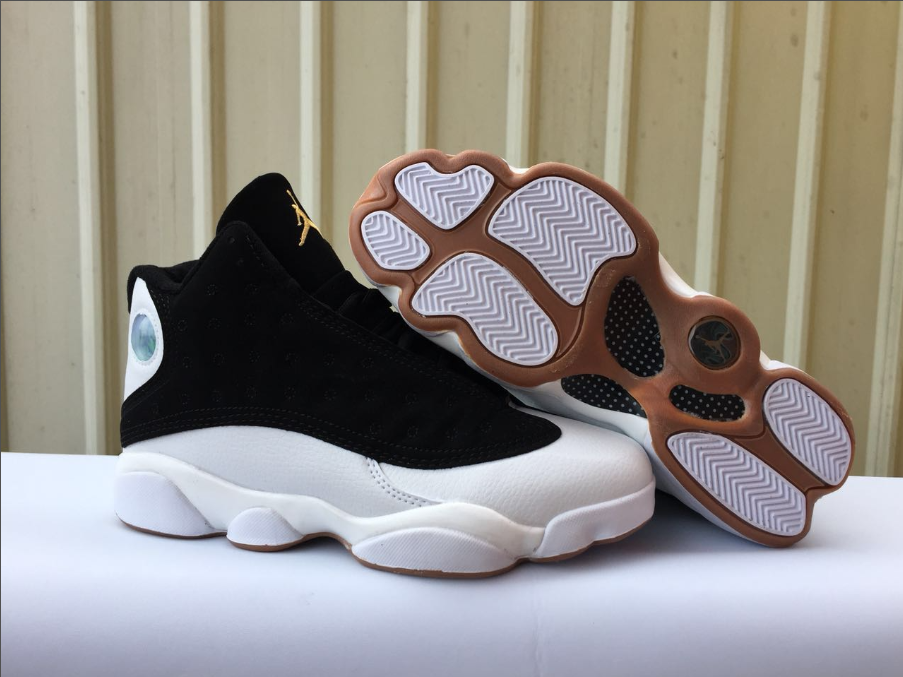 Air Jordan 13 Retro Black White Gum